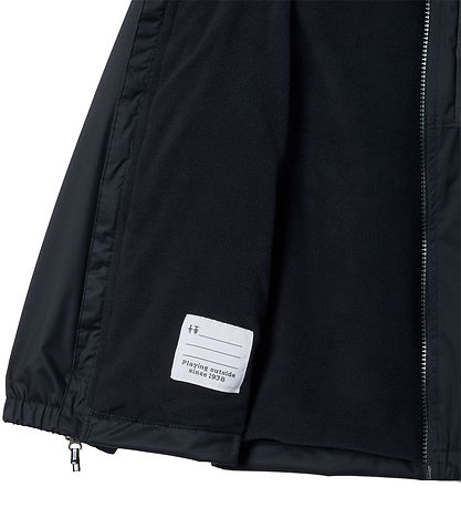 Columbia Regnjakke m. Fleece - Rainy Trails II - Sort