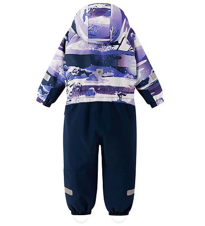 Reima Flyverdragt - Kurikka - Breezy Violet m. Print