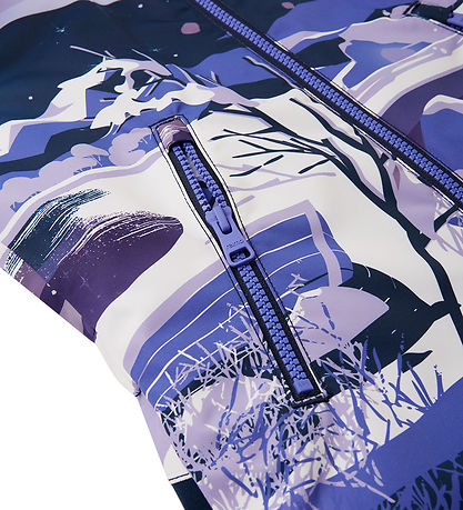 Reima Flyverdragt - Kurikka - Breezy Violet m. Print