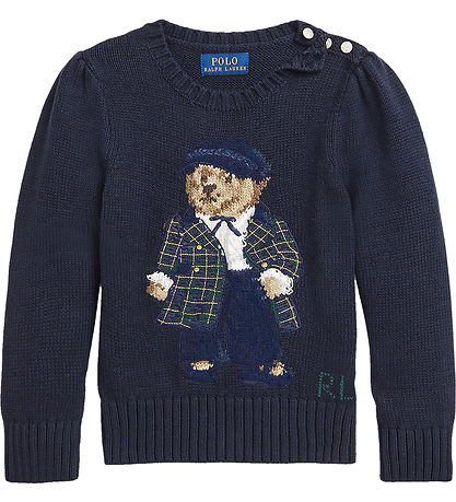 Polo Ralph Lauren Bluse - Strik - Navy
