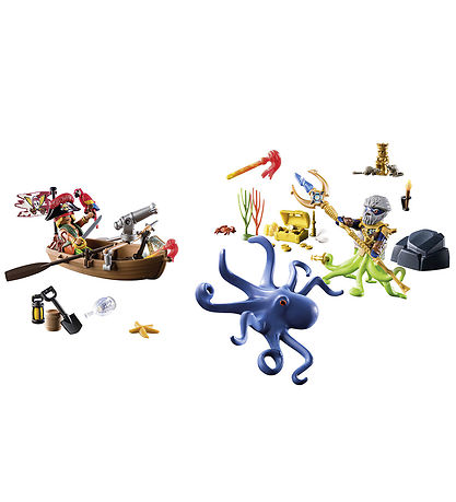 Playmobil Pirates - Julekalender - 24 Låger - 71636 - 98 Dele