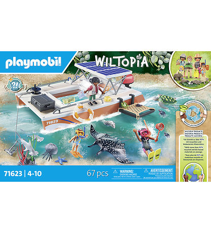 Playmobil Wiltopia - Koralrevsundersøgelse  - 71623 - 67 Dele