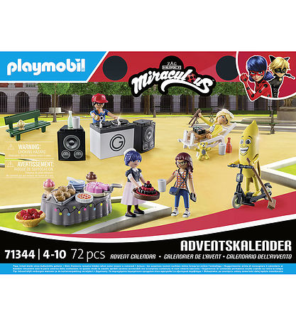 Playmobil Miraculous - Julekalender - Picni... - 71344 - 72 Dele
