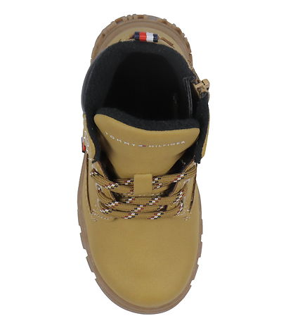 Tommy Hilfiger Støvler - Lace-Up - Ochre