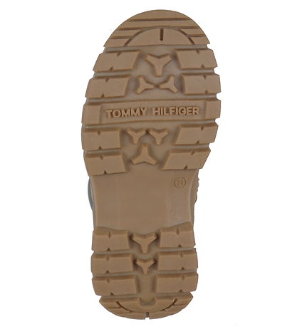 Tommy Hilfiger Støvler - Lace-Up - Ochre
