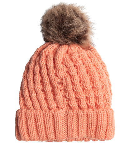 Roxy Hue - Strik - Blizzard - Peach Pink m. Kvast