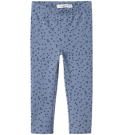 Name It Leggings - NmfDavina - Wild Wind/Hearts