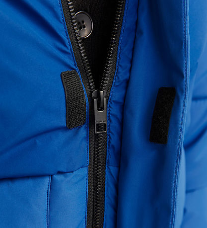 Jack & Jones Dynejakke - JCOSpeed - Nautical Blue/TONAL BLOCKING
