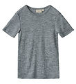 Wheat T-shirt - Uld  - Seo - Melange Grey