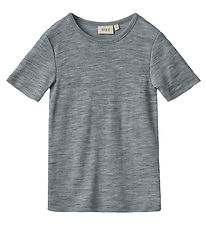 Wheat T-shirt - Uld  - Seo - Melange Grey
