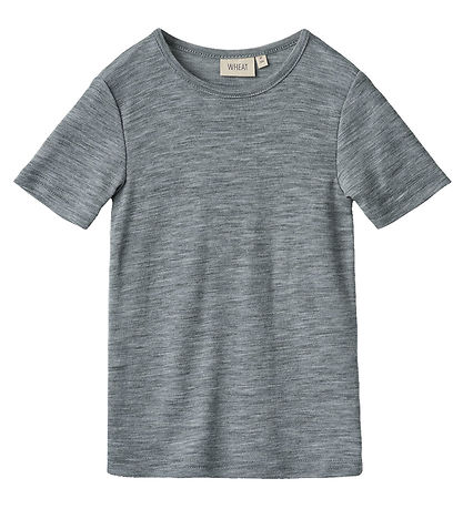 Wheat T-shirt - Uld  - Seo - Melange Grey