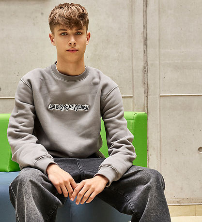 Hound Sweatshirt - Dark Grey m. Print