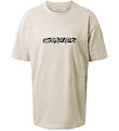 Hound T-shirt - Light Sand m. Print