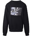 Hound Sweatshirt - Black m. Print