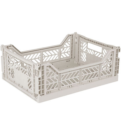 Aykasa Foldekasse - 40x30x15 cm - Midi - Light Gray