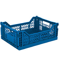 Aykasa Foldekasse - 40x30x15 cm - Midi - Blå