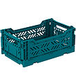 Aykasa Foldekasse - 27x17x11 cm - Mini - Peacock Green