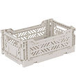 Aykasa Foldekasse - 27x17x11 cm - Mini - Light Gray
