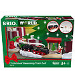 BRIO Togbanesæt - 36014 - Christmas Steaming Train Set