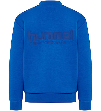 Hummel Sweatshirt - hmlJR Fast Tech Fleece Crew - Olympian Blue