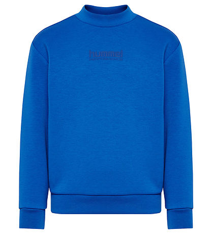 Hummel Sweatshirt - hmlJR Fast Tech Fleece Crew - Olympian Blue