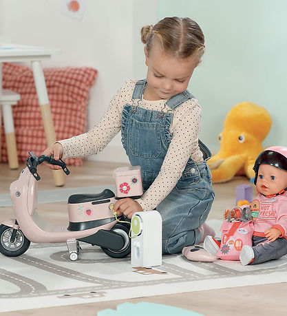 BABY born Dukketilbehør - RC E Scooter - Fjernstyret - 43/36 cm 