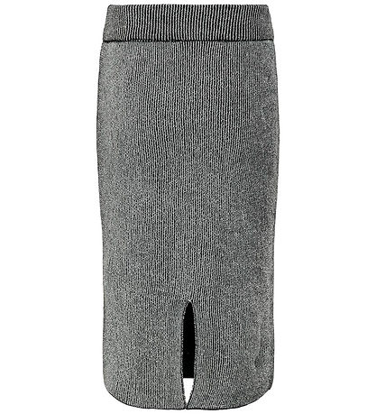 Kids Only Nederdel - KogNinna - Strik - Black/Silver Glitter