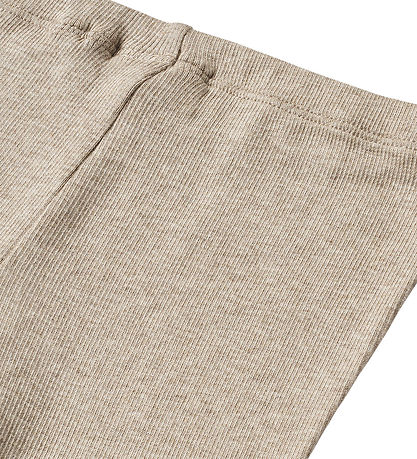 Wheat Leggings - Rib - Maddy - Gravel Melange