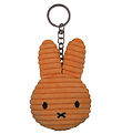 Bon Ton Toys Nøglering - 10 cm - Miffy Flat - Corduroy Cinnamon