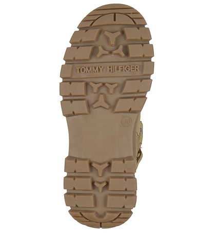 Tommy Hilfiger Støvler - Lace-Up - Ochre