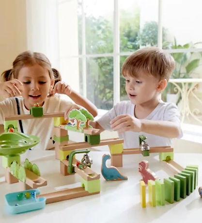 Hape Kuglebane - Dino Adventure Marble Run - 131 Dele