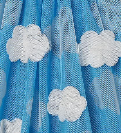 Stella McCartney Kids Tylkjole - Lyseblå m. Skyer