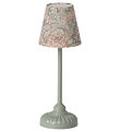 Maileg Miniature Gulvlampe m. Lys - Mint