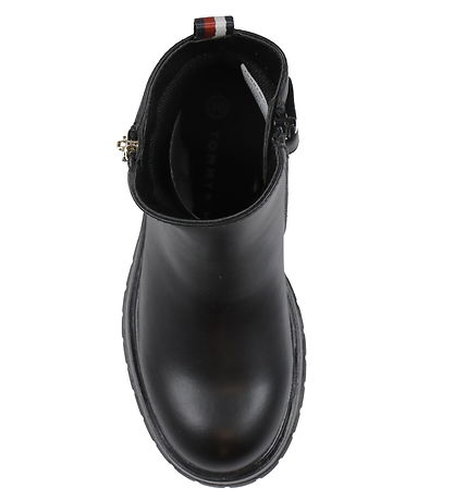 Tommy Hilfiger Støvler - Chelsea - Sort