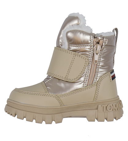 Tommy Hilfiger Vinterstøvler - Fur Boot - Bronze