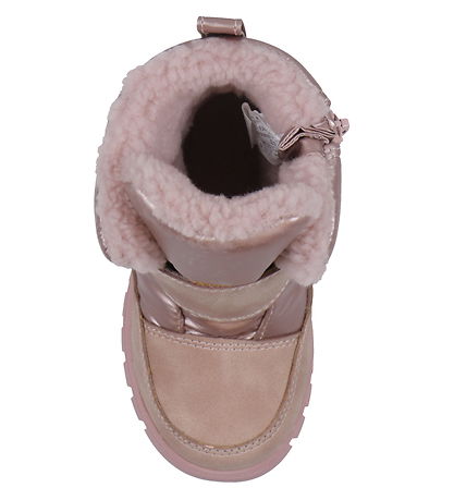 Tommy Hilfiger Vinterstøvler - Fur Boot - Pink