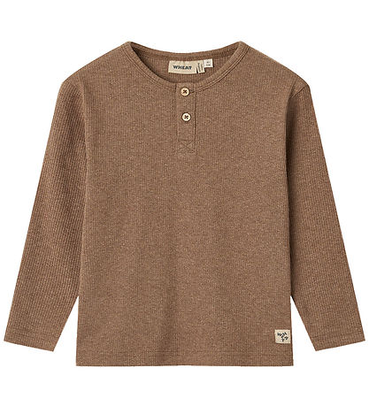 Wheat Bluse - Rib - Morris - Coffee Melange