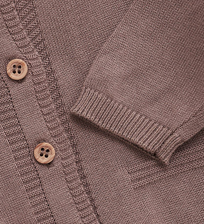 Fixoni Cardigan - Strik - Deep Taupe