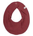 Pippi Baby Teething Bib - Round - New Maroon