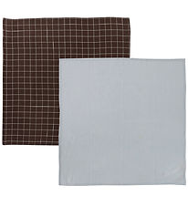 OYOY Stofbleer - 70x70cm - Muslin- 2-pak - Ice Blue