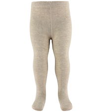 Minymo Strømpebukser - Noos - Solid - Silver Mink Melange