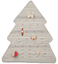 Liewood Calendar - Natalie Christmas - Stripes Sandy/Classic+ Hu