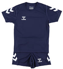 Hummel Træningssæt - hmlLogo - Marine