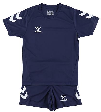 Hummel Træningssæt - hmlLogo - Marine