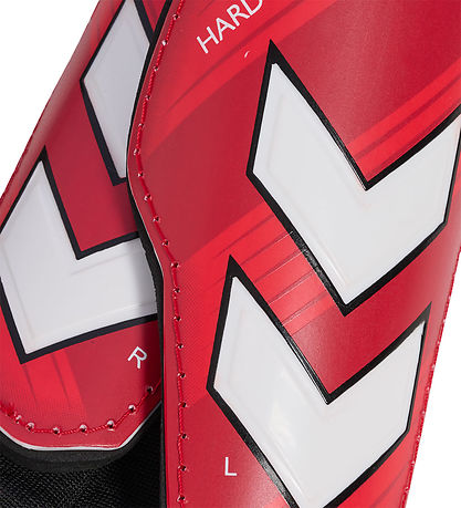 Hummel Benskinner - hmlShin Guards Hard Shell - Popeian Red