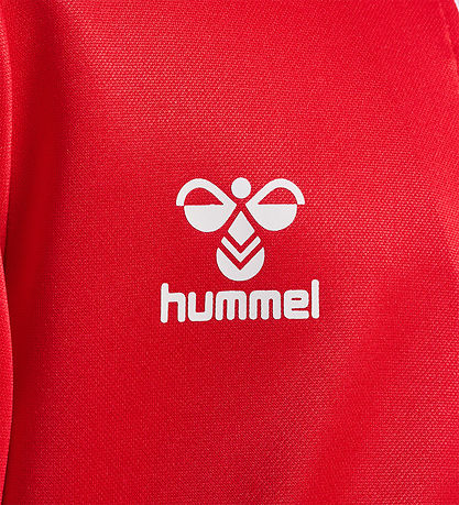 Hummel Træningssæt - hmlLogo - True Red/Sort