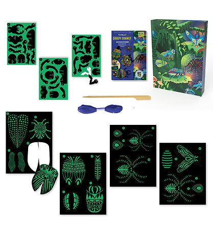 BOX CANDIY Kreasæt - Skrabekort 3D - Totally Creepy Crawly