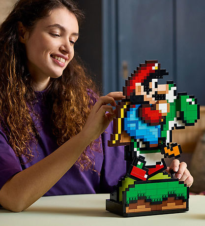 LEGO® Super Mario World: Mario og Yoshi 71438 - 1215 Dele