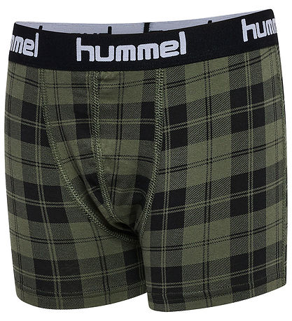 Hummel Boxershorts - hmlNolan - 2-pak - Dusty Olive