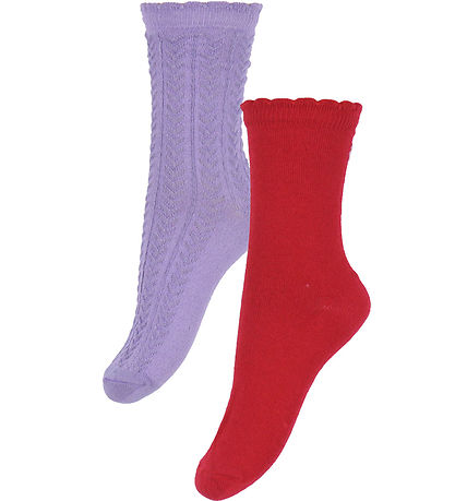 Minymo Strømper - 5 pak - Red